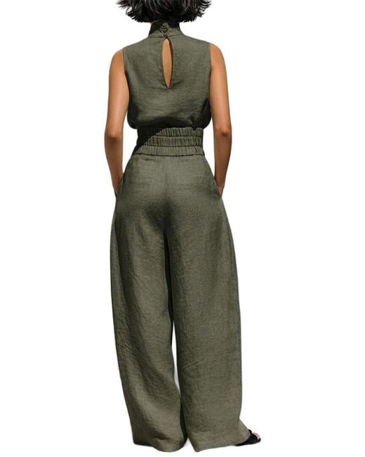 FLORIDA CLOTHING Green Top & Pant Set
