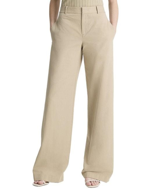 Vince Natural Wide Leg Pant