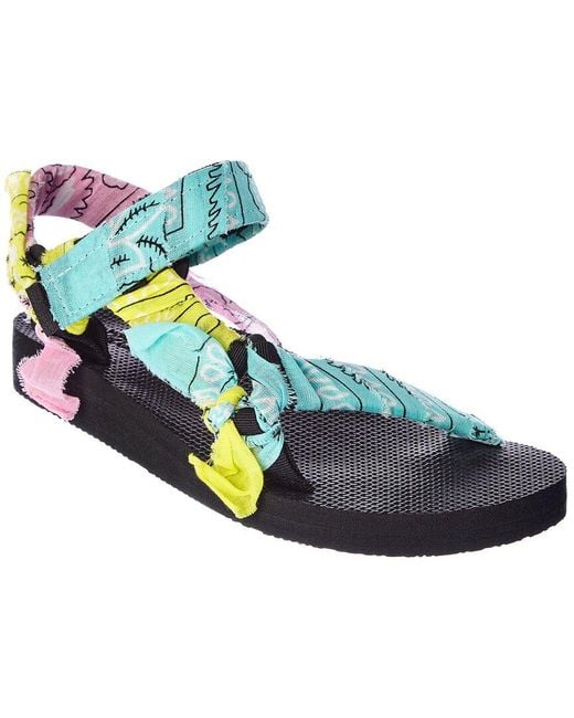 ARIZONA LOVE Blue Trekky Bandana Sandal