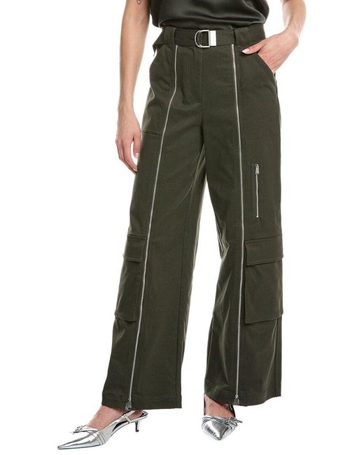 Jonathan Simkhai Green Fabiana Belted Pant