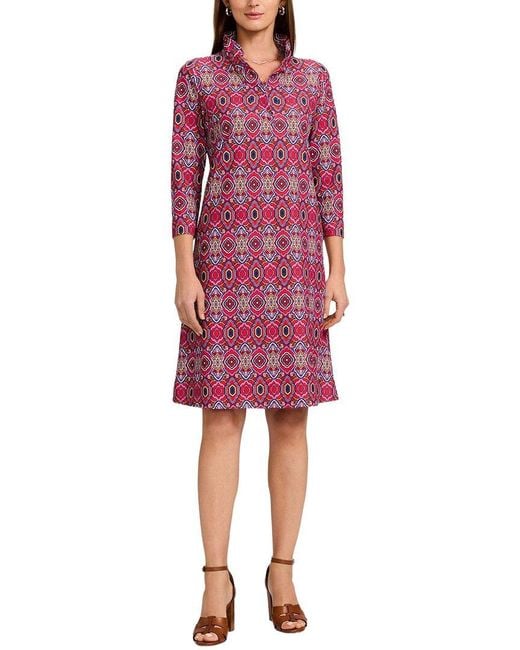 Foxcroft Red Tammy Dress