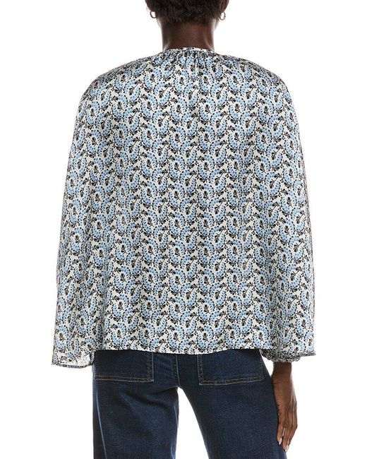 Maje Gray Printed Top