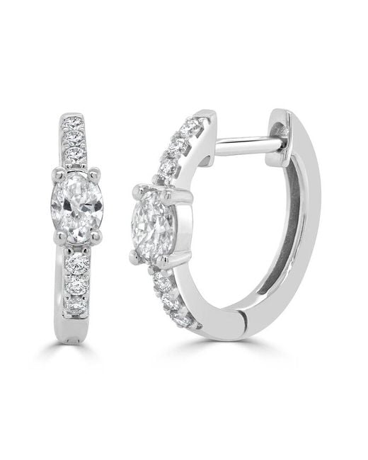 Sabrina Designs Metallic 14k 0.52 Ct. Tw. Diamond Earrings