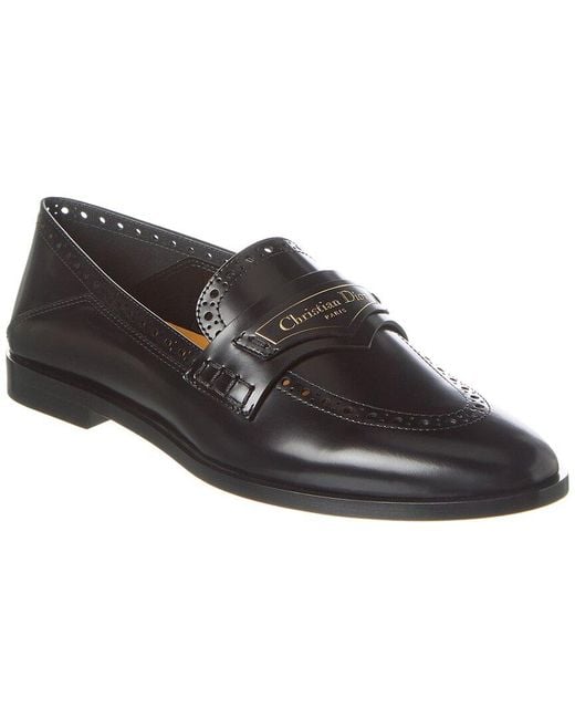Dior Black Boy Leather Loafer