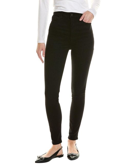 7 For All Mankind Black Orchid Ultra High-rise Skinny Jean