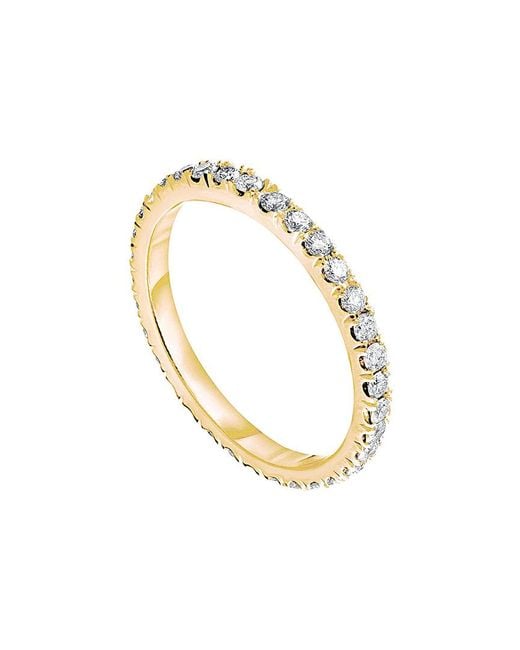 Diana M Metallic Fine Jewelry 18k 1.00 Ct. Tw. Diamond Ring