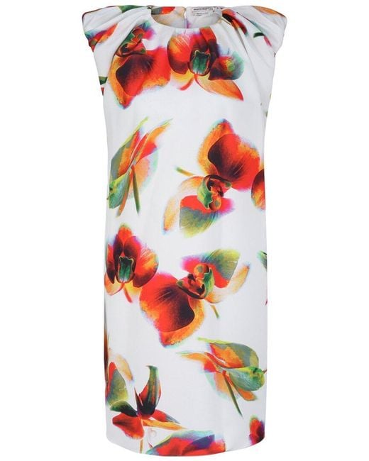 McQueen White Mini Dress