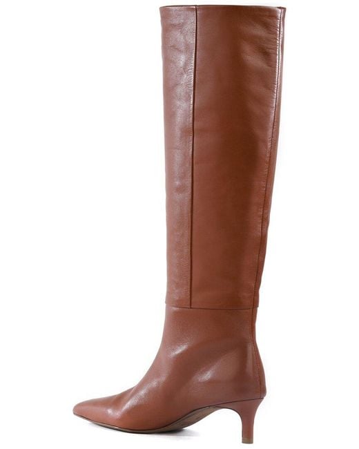 Seychelles Brown Rose Leather Boot