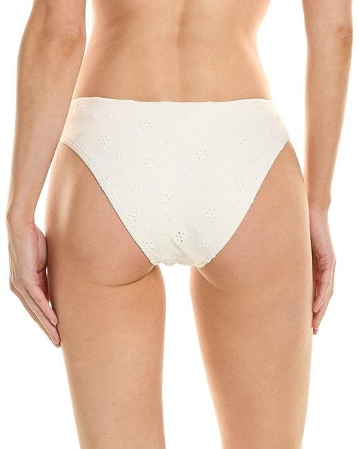 WeWoreWhat White Classic Scoop Bottom