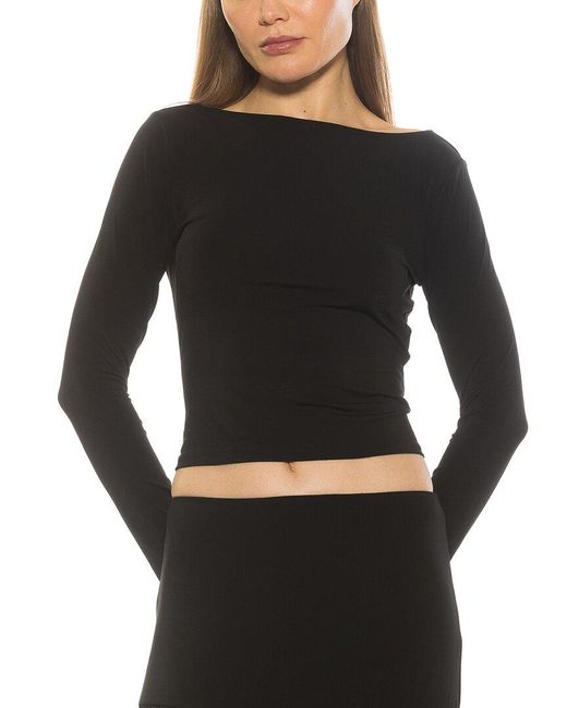 Alexia Admor Black Dahlia Shirt