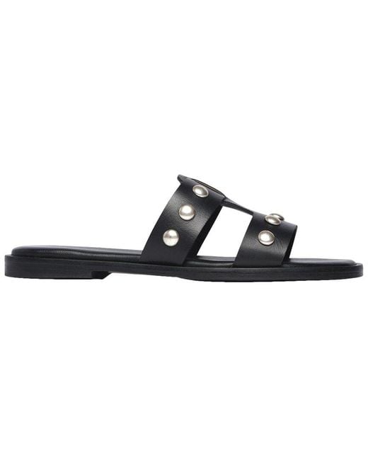 Frēda Salvador Black Freda Salvador Brady Leather Sandal