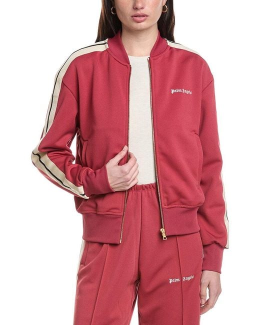 Palm Angels Red Casual Jacket