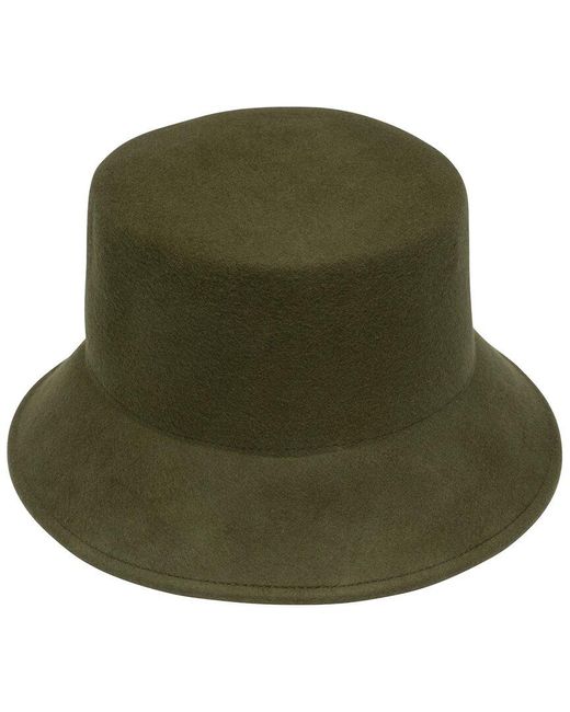 Eugenia Kim Green Jonah Wool Hat