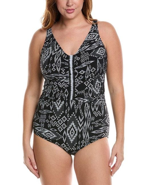 Gottex Black Peruvian Nights Sweetheart Tankini Top