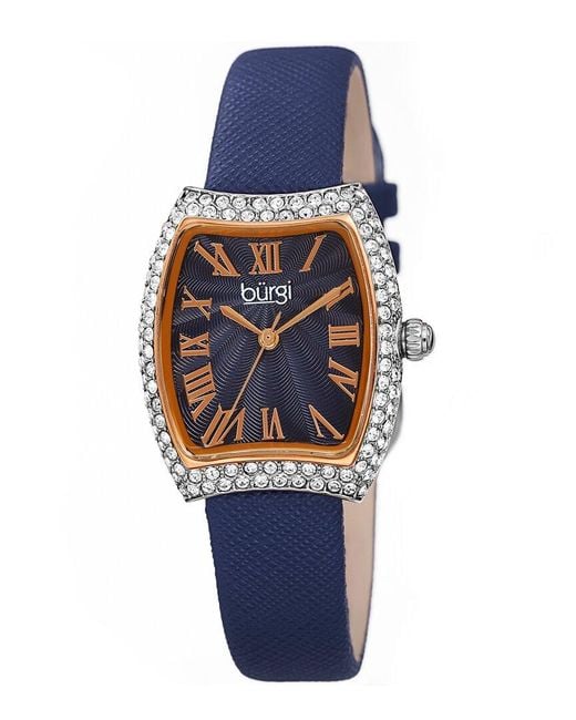 Burgi Blue Burgi Watch