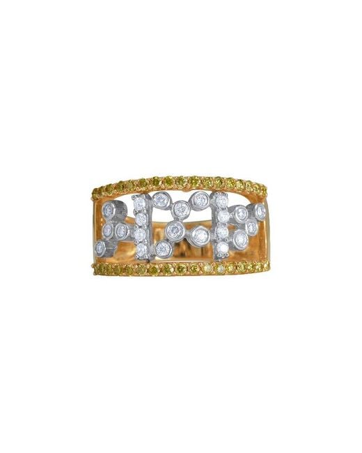 Diana M White Fine Jewelry 14k 0.78 Ct. Tw. Diamond Half-eternity Ring