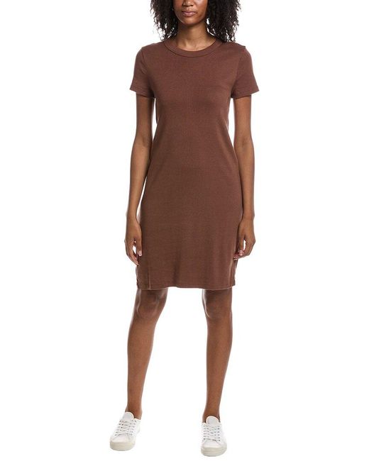 Michael Stars Brown Betty Relaxed Dress