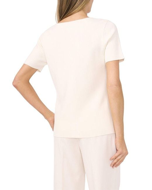 Ted Baker White Gail Peplum Button Down Shirt