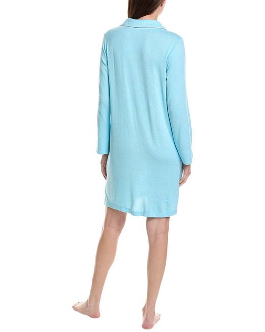 N Natori Blue Oasis Sleep Shirt