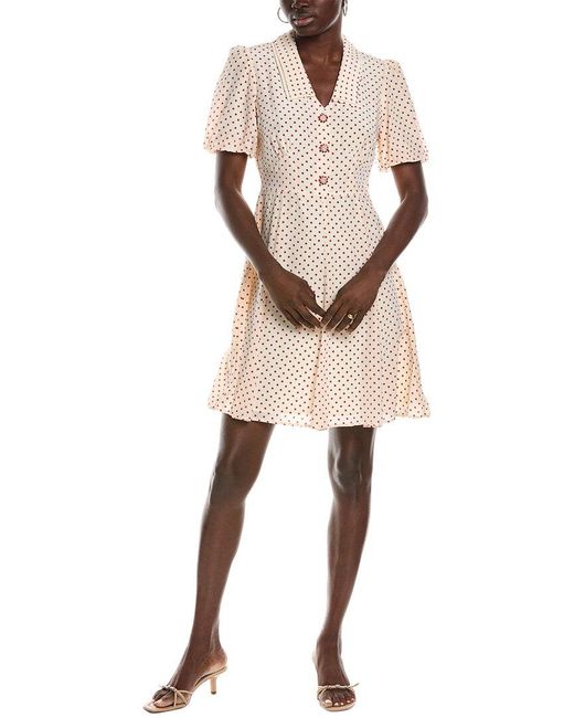 L.K.Bennett Natural Hilde Dress