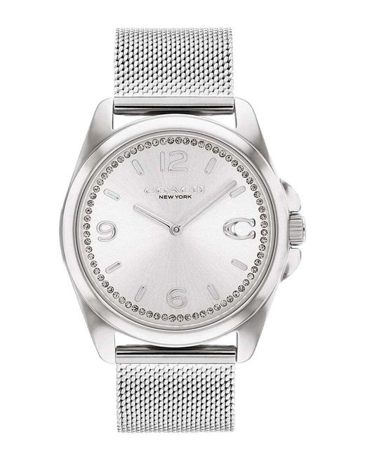 COACH Gray Greyson Watch