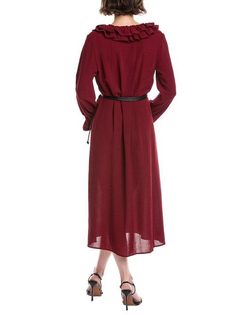 HL Affair Red Midi Dress