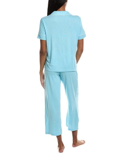 N Natori Blue Oasis Pajama Pant Set