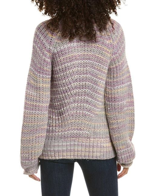 Nicholas Brown Maliya Alpaca & Wool-blend Sweater