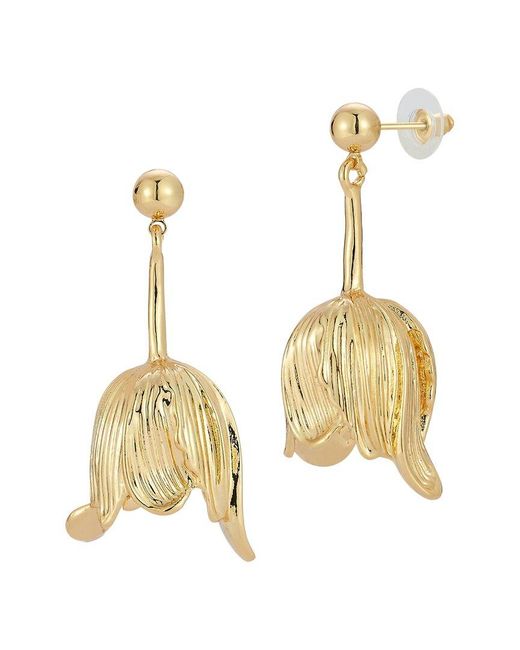 Chloe and Madison Metallic Jewelry Plated Earrings