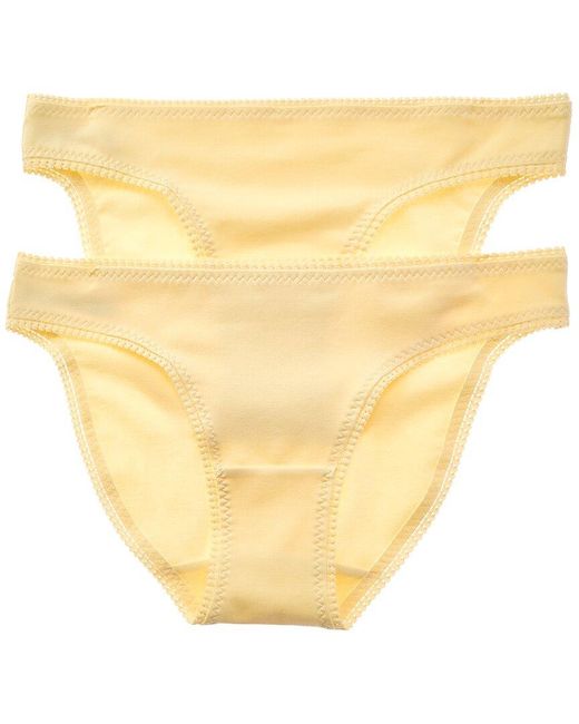 On Gossamer Yellow 2Pk Hip Bikini