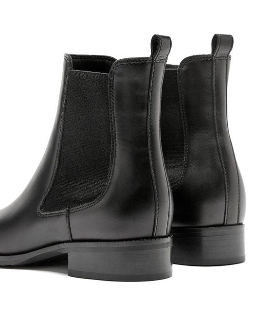 La Canadienne Black Smile Leather Bootie