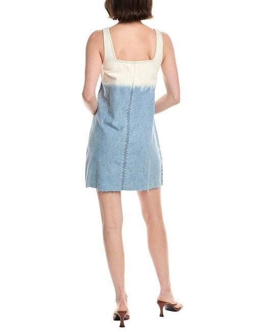 Rag & Bone Blue Featherweight Jayde Dress