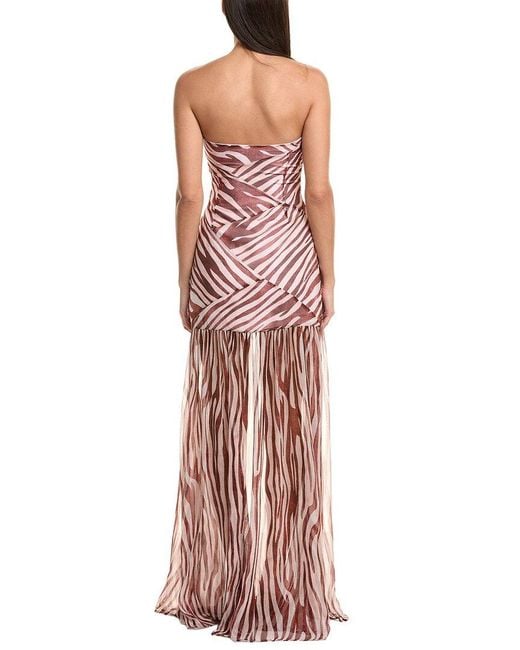 retroféte Red Nicole Maxi Dress