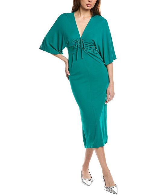 Diane von Furstenberg Blue Valerie Dress