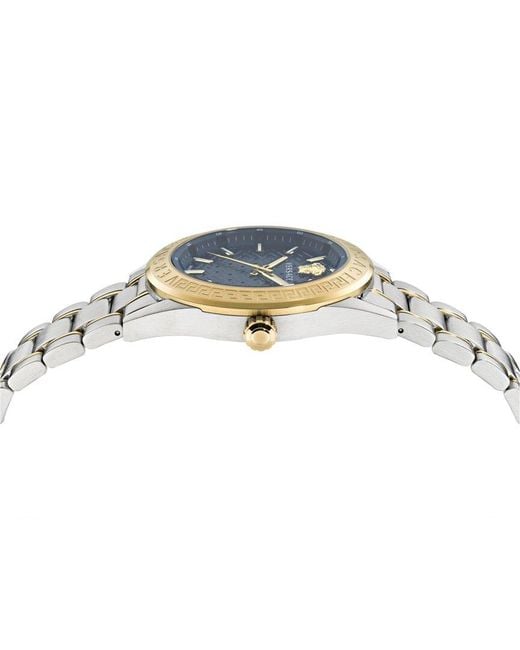 Versace Metallic V-code Watch for men