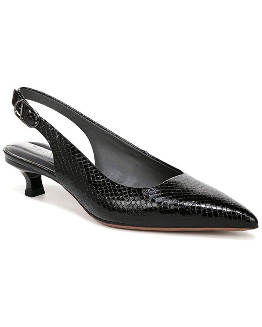 Franco Sarto Black Marlow Slingback Pump