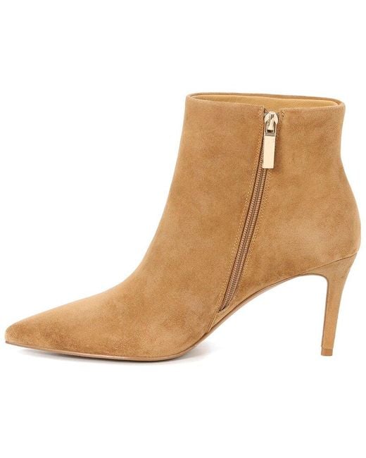 Tiffany & Fred Paris Brown Suede Bootie