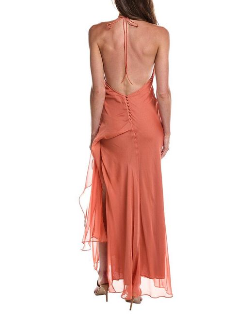 Bardot Red Cyrel Cutout Maxi Dress