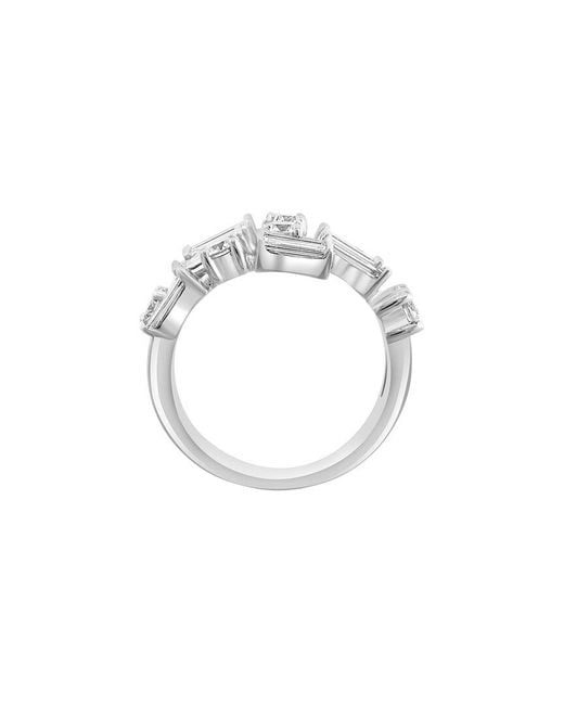 Effy Fine Jewelry White 14K 1.77 Ct. Tw. Lab-Grown Diamond Ring
