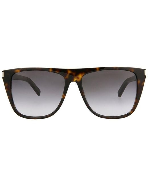 Saint Laurent Brown Sl1F 58Mm Sunglasses