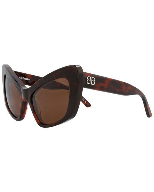 Balenciaga Brown 58Mm Sunglasses