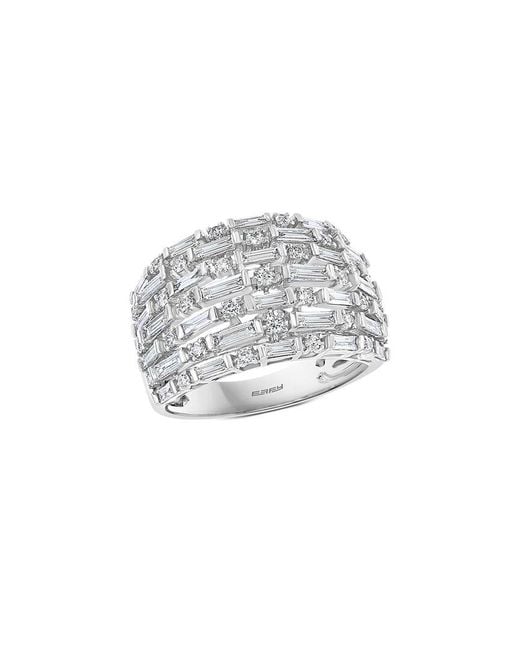 Effy Fine Jewelry White 14K 1.09 Ct. Tw. Diamond Ring