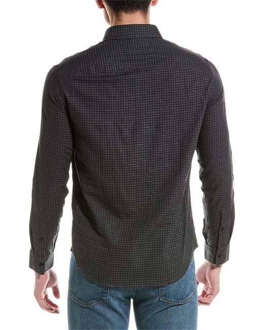 Armani Exchange Black Regular Fit Shirt for men
