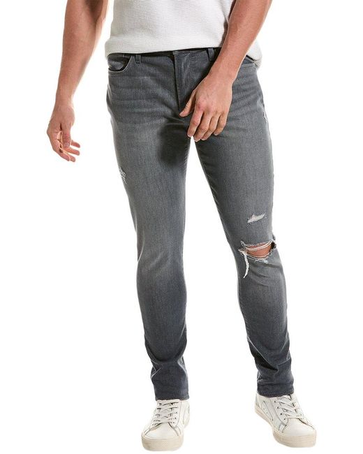 Hudson Black Zane Leto Skinny Jean for men