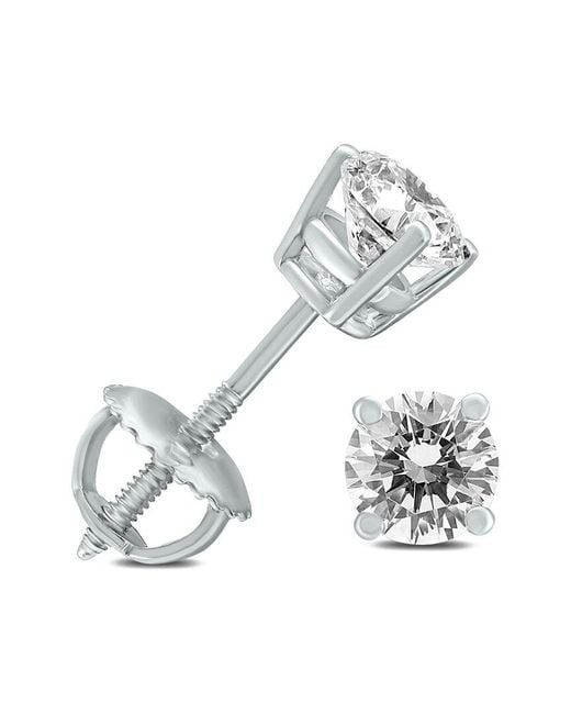 True Diamond Metallic 14k 0.50 Ct. Tw. Diamond Studs