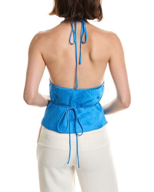 Nia Blue Devon Top