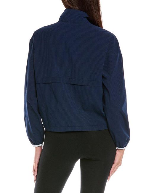 Adidas Blue Go-to 1/4-zip Jacket
