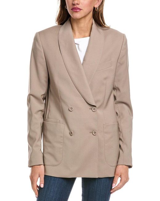 Officine Generale Natural Officine Generale Johanne Wool Jacket