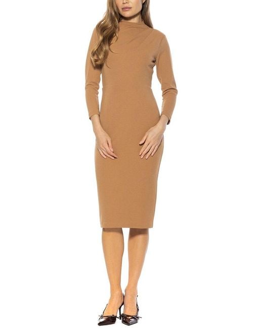Alexia Admor Natural Mika Sheath Dress