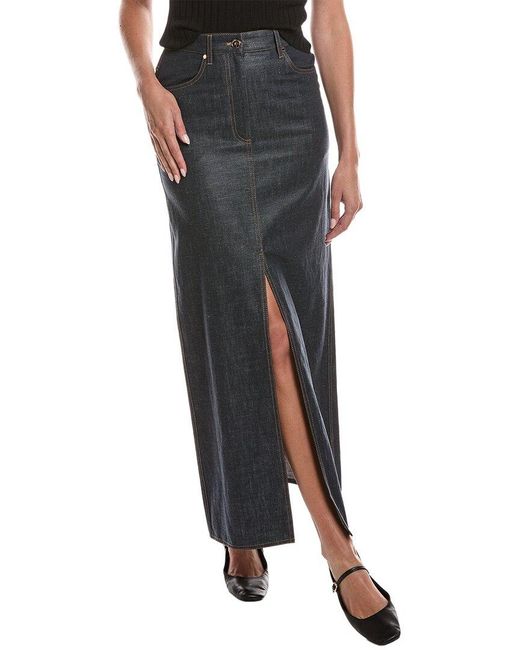 Brunello Cucinelli Black Maxi Skirt